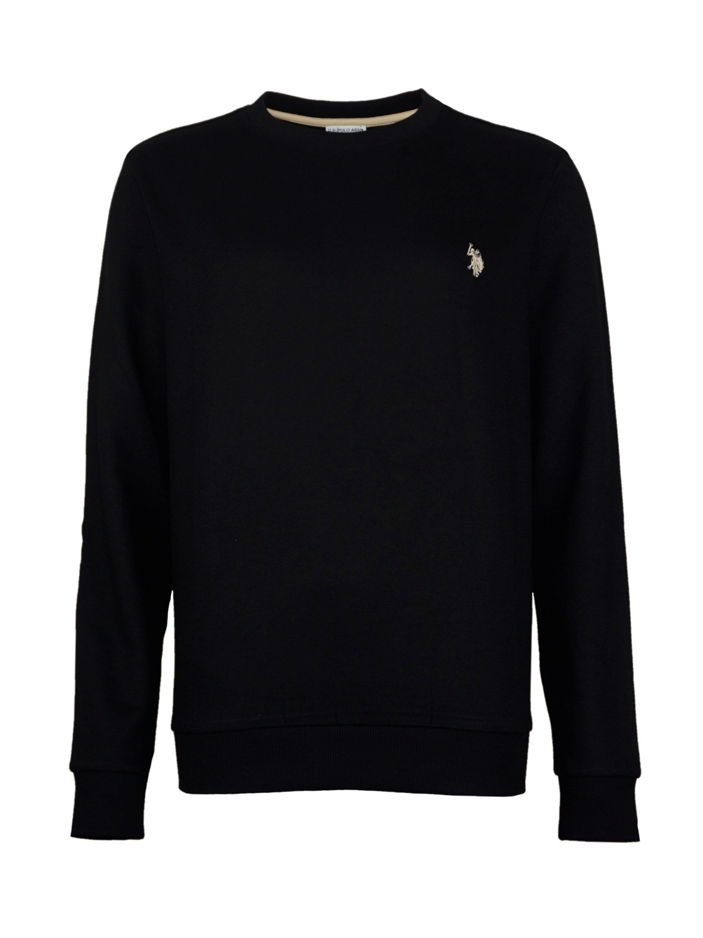 U.S. POLO ASSN. Sweatshirt in Schwarz: Vorderseite