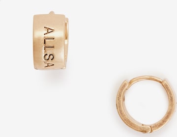 AllSaints - Pendientes en oro: frente