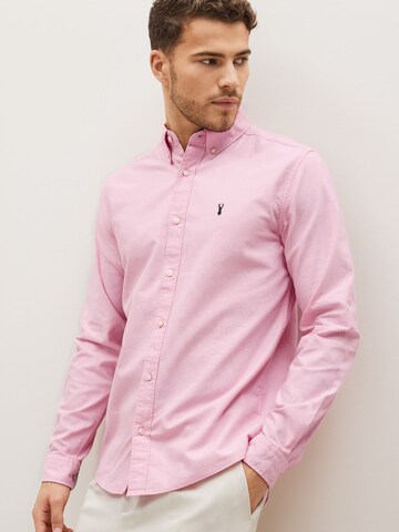 Regular fit Camicia di Next in rosa: frontale