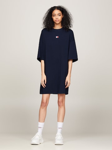 Tommy Jeans Shirt Dress in Blue: front