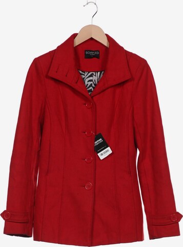 SOAKED IN LUXURY Jacket & Coat in S in Red: front