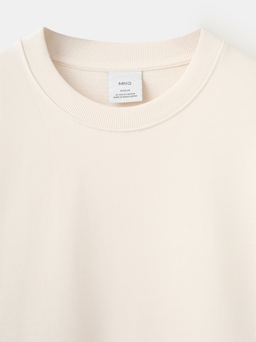 MANGO MAN Sweatshirt 'NOLE' in Beige