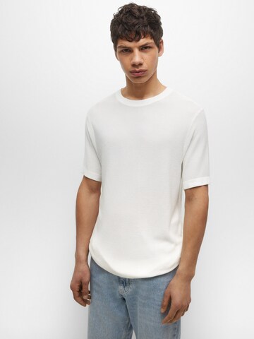 Pull&Bear Shirt in Wit: voorkant