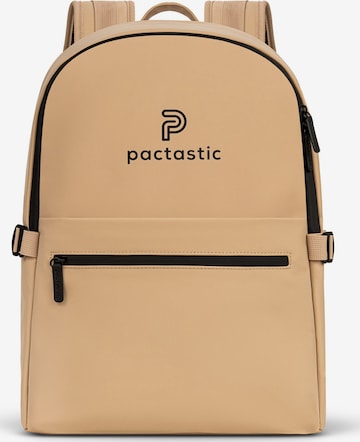 Sac à dos 'Urban Collection ' Pactastic en beige : devant