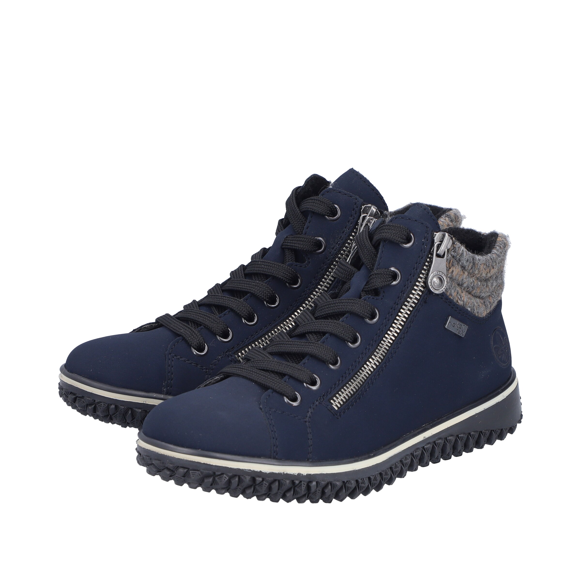 Bottes à lacets 'Z4263' Rieker en bleu