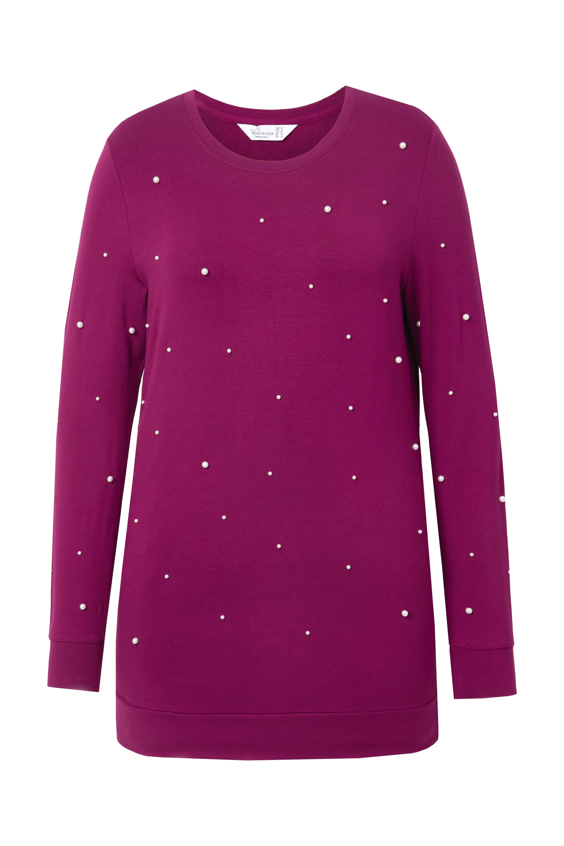 MIAMODA Sweatshirt in Lila: Vorderseite