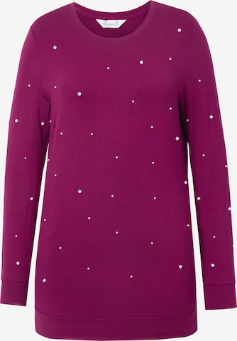 MIAMODA Sweatshirt in Purple: front