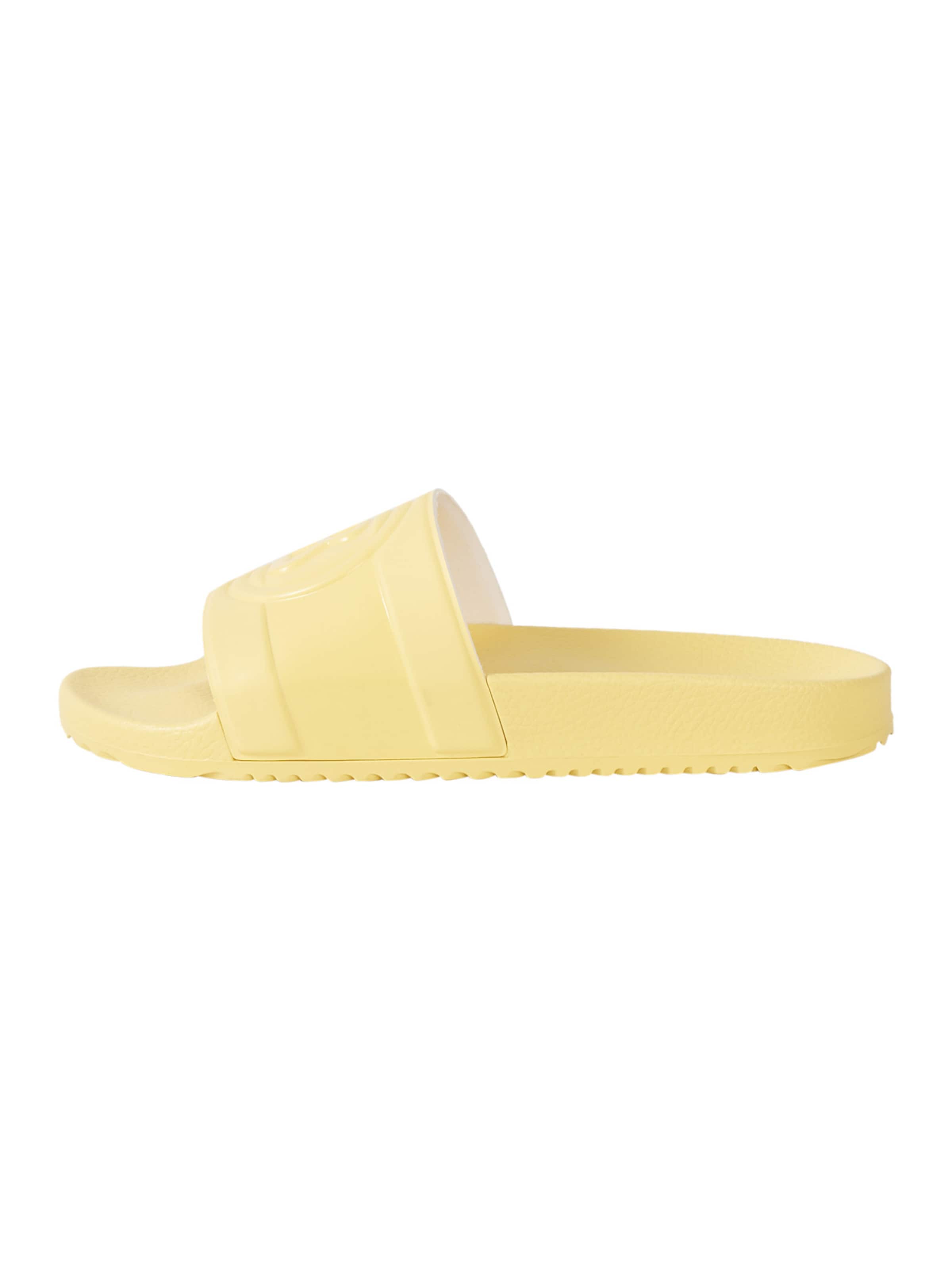 BOGNER Pantolette 'Belize' in Gelb: Vorderseite