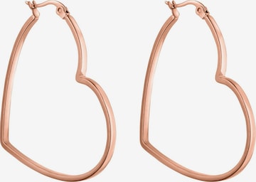 PURELEI Ohrringe 'Big Love' in Gold: Vorderseite