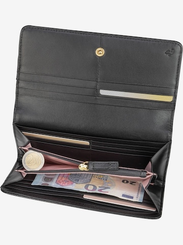 MANDARINA DUCK Portemonnee 'Luna Continental Wallet KBP52' in Zwart