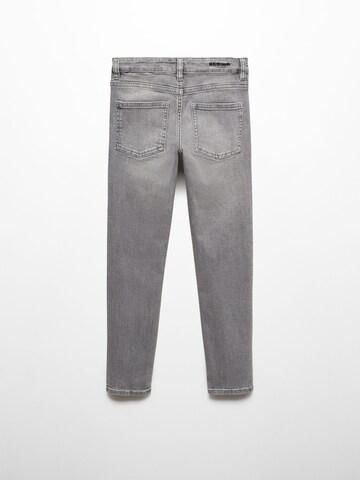 MANGO KIDS Slimfit Jeans i grå