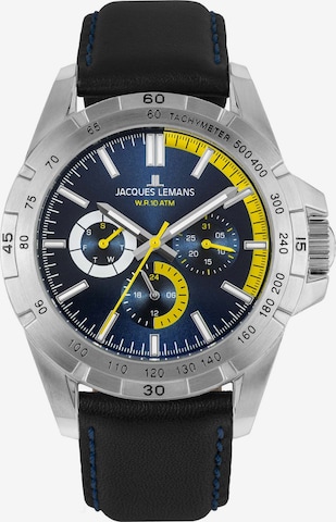 Jacques Lemans Analog watch in Black: front