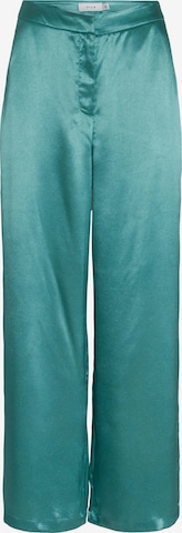 VILA Wide leg Broek 'Ally' in Groen: voorkant