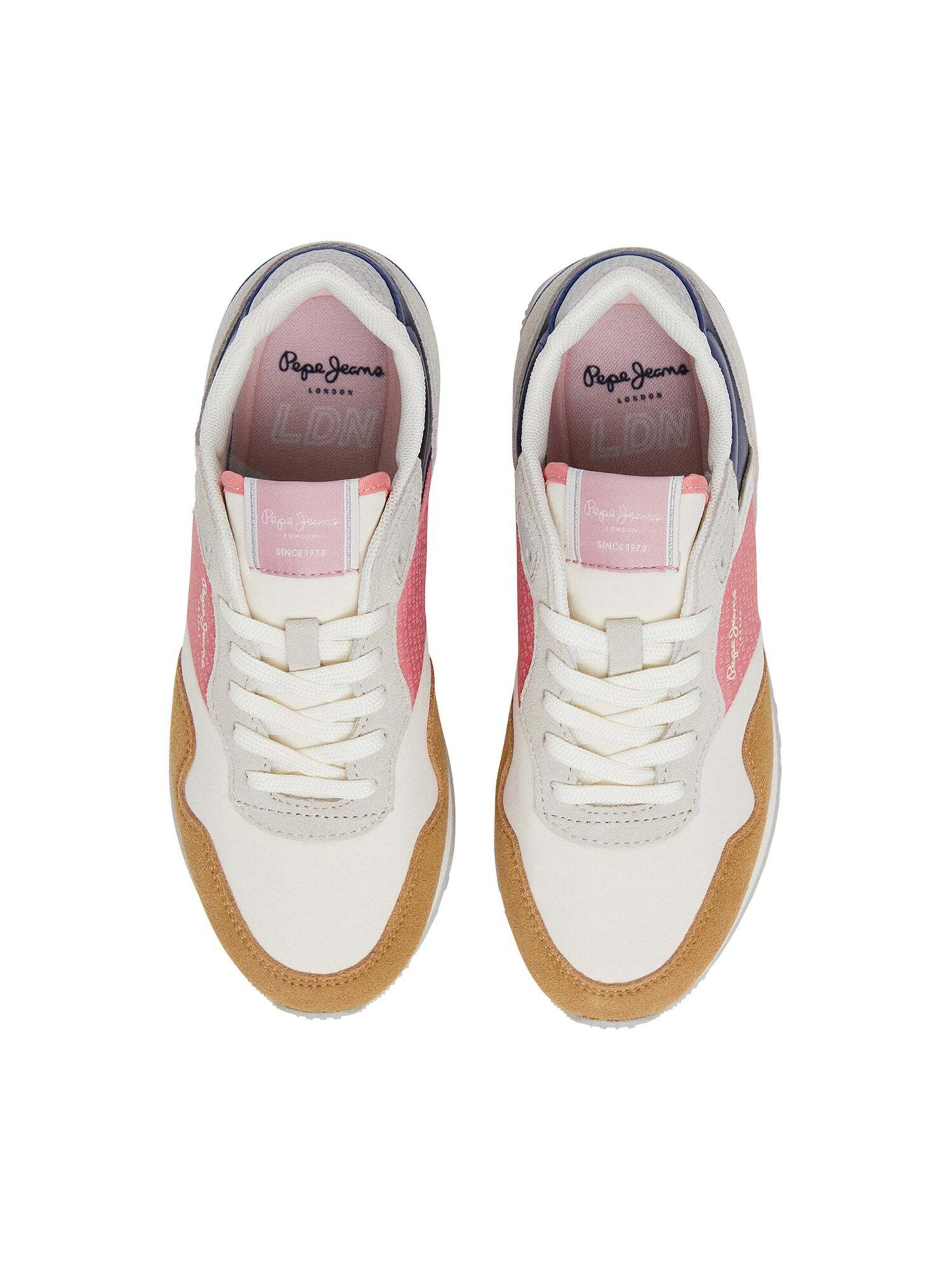 Sneaker bassa di Pepe Jeans in beige