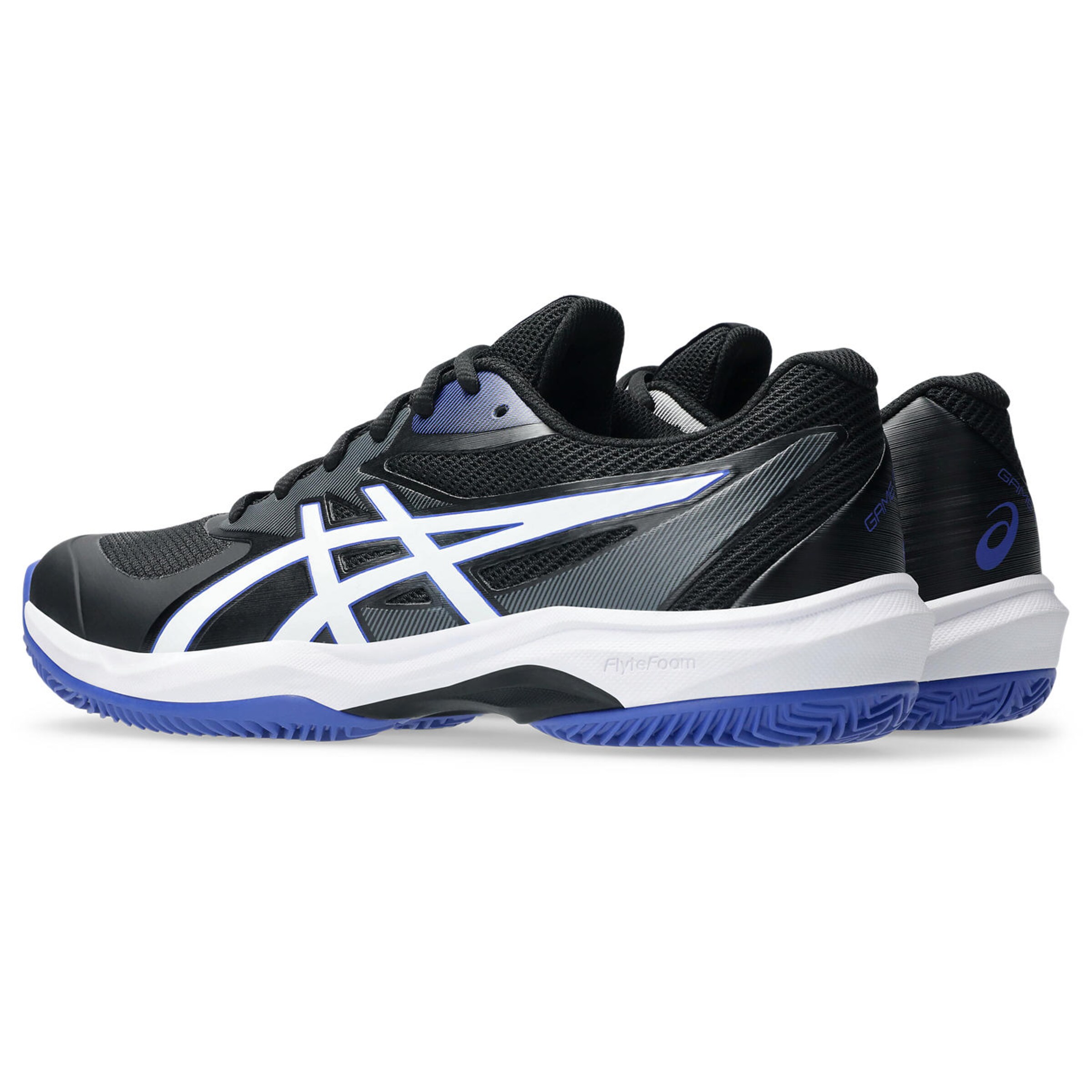 ASICS Sportschuh 'Game FF Clay' in Schwarz