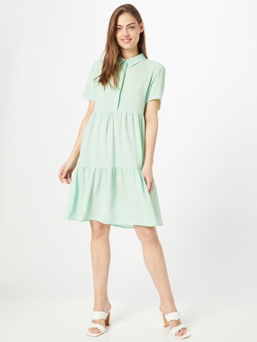 JDY - Vestido camisero 'PIPER' en verde: frente