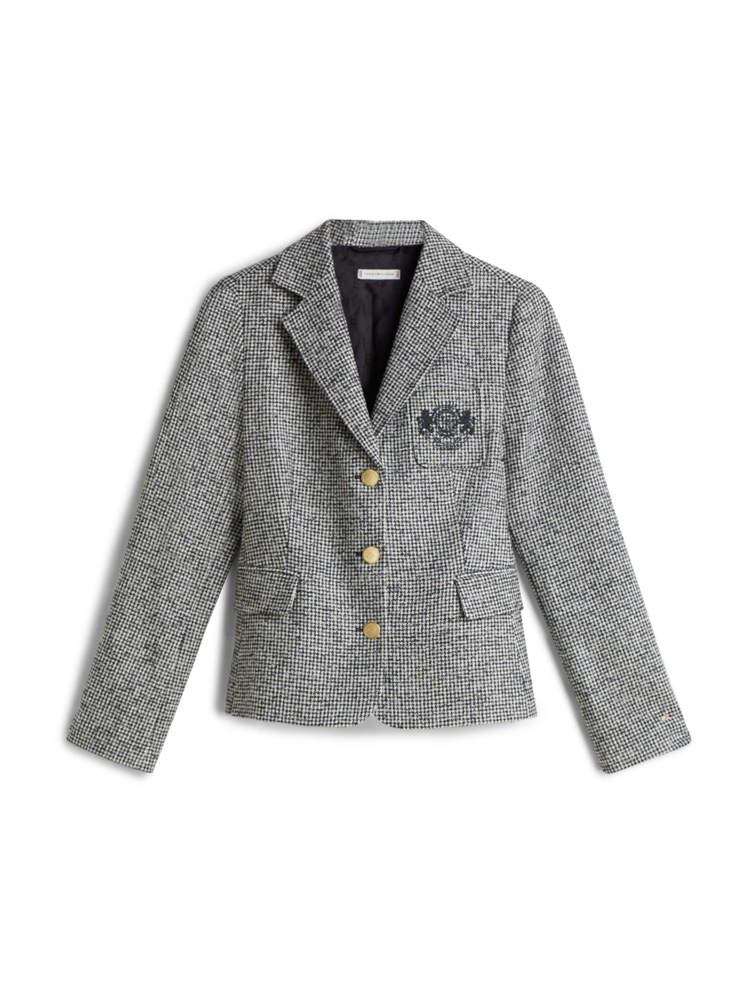 TOMMY HILFIGER Bleiser, värv must: eest vaates