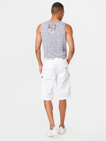 CAMP DAVID Regular Shorts in Weiß