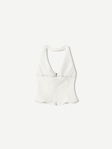 Bershka Overdel i hvid