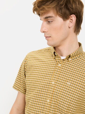 CAMEL ACTIVE Regular fit Button Up Shirt in Orange