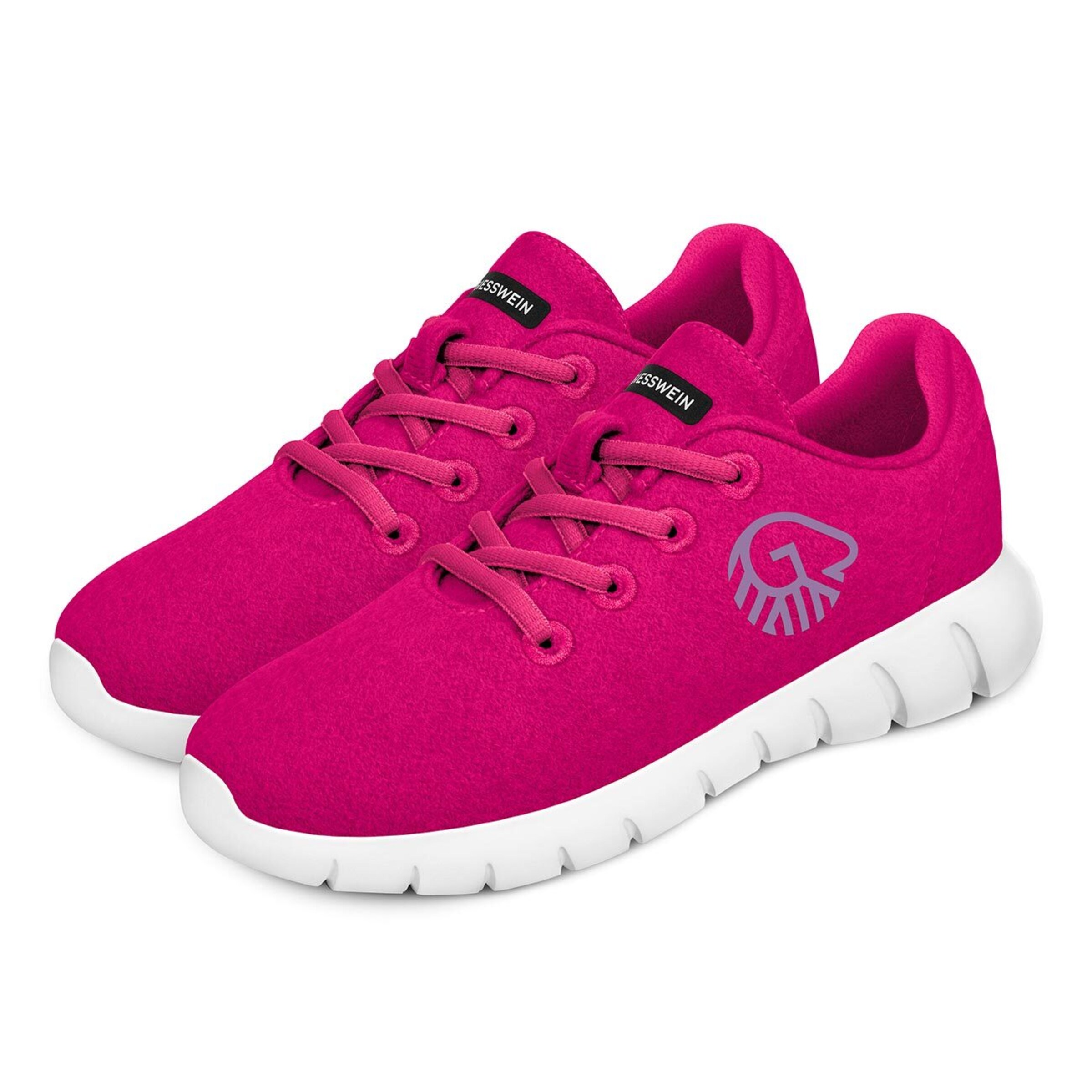 Baskets basses 'Merino Runners ' GIESSWEIN en rose