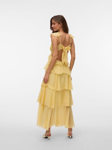 Robe 'VMSafina' VERO MODA en jaune
