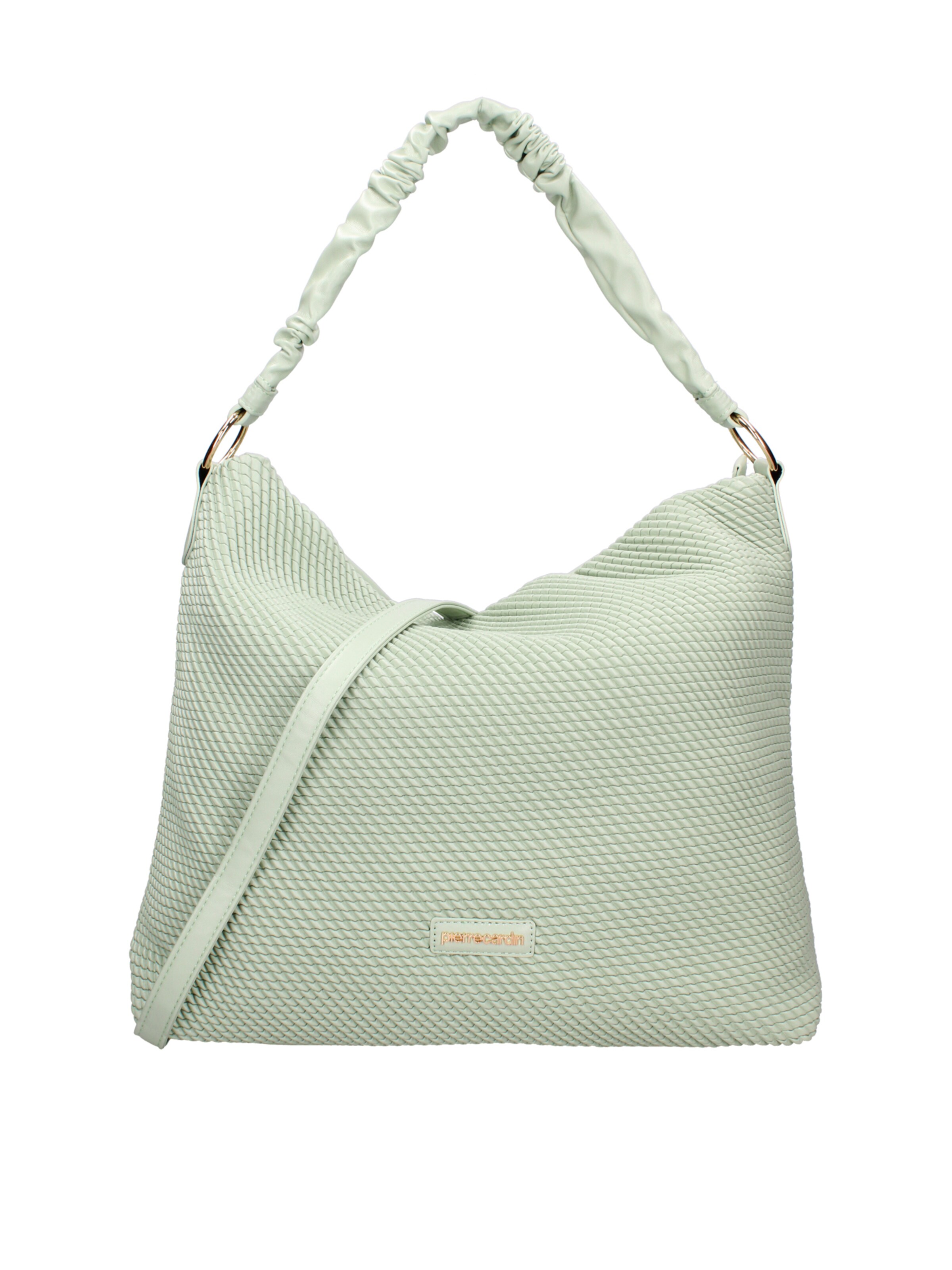 PIERRE CARDIN Shoulder Bag in Green: front