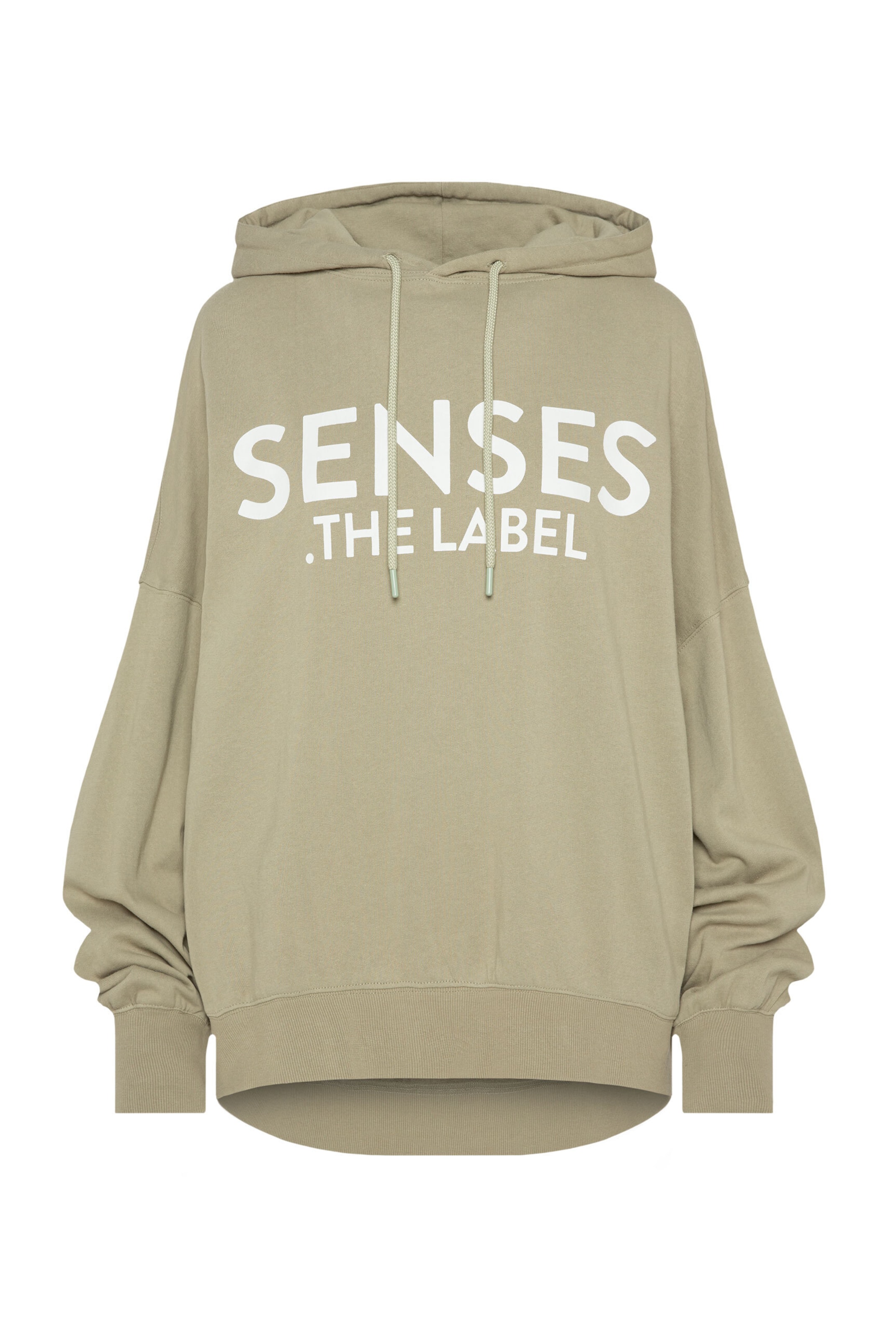 SENSES.THE LABEL Sweatshirt in Green: front