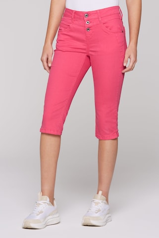 Soccx Regular Jeans in Pink
