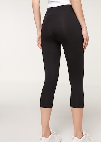 CALZEDONIA Skinny Leggings in Schwarz