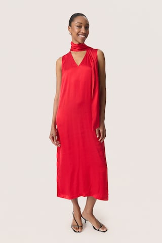 SOAKED IN LUXURY - Vestido 'SLAsja' em vermelho: frente