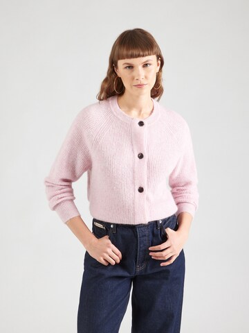 SELECTED FEMME Cardigan 'SLFLULU' i pink: forside