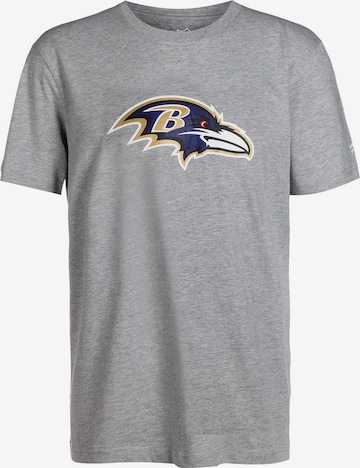 Fanatics Shirt 'NFL Crew Baltimore Ravens' in Grau: predná strana