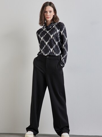 STREET ONE Pullover in Schwarz