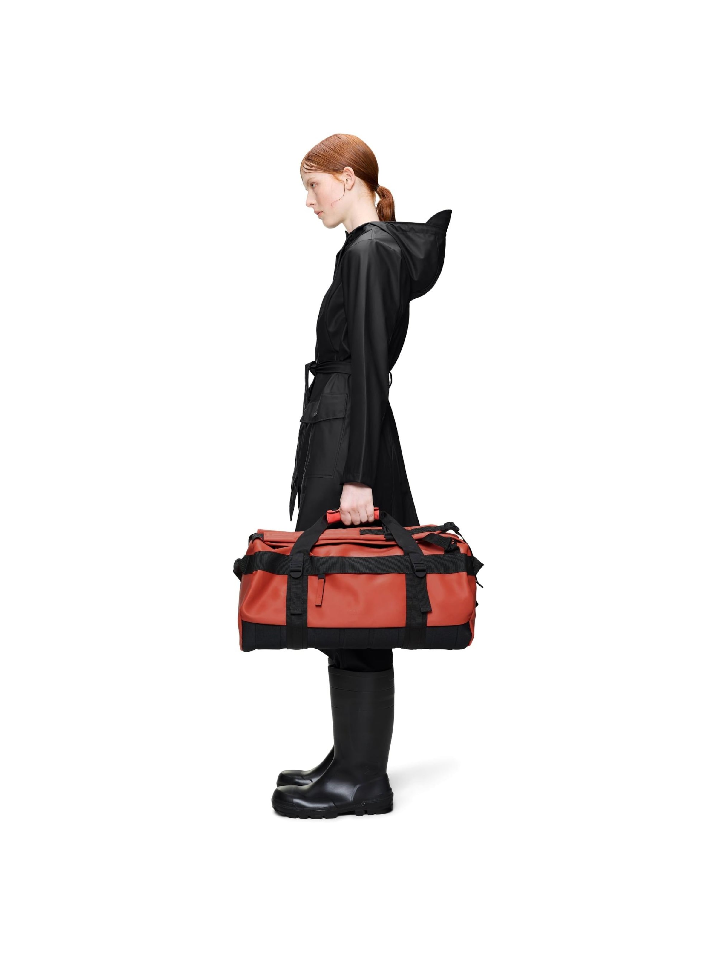 RAINS Travel Bag 'Texel' in Orange