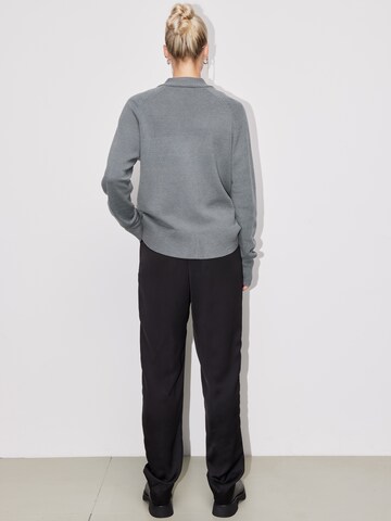 LeGer by Lena Gercke Knit Cardigan 'Helen' in Grey: back