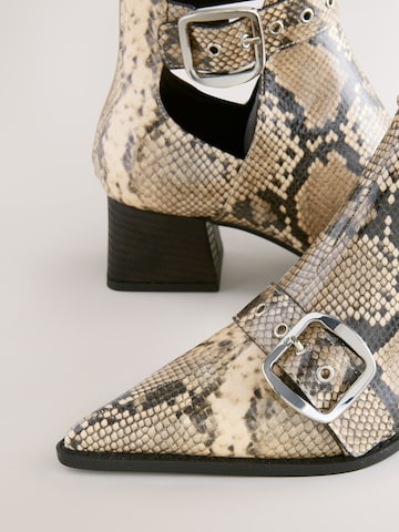 Next Rövid szárú csizmák 'Forever Comfort®' - bézs