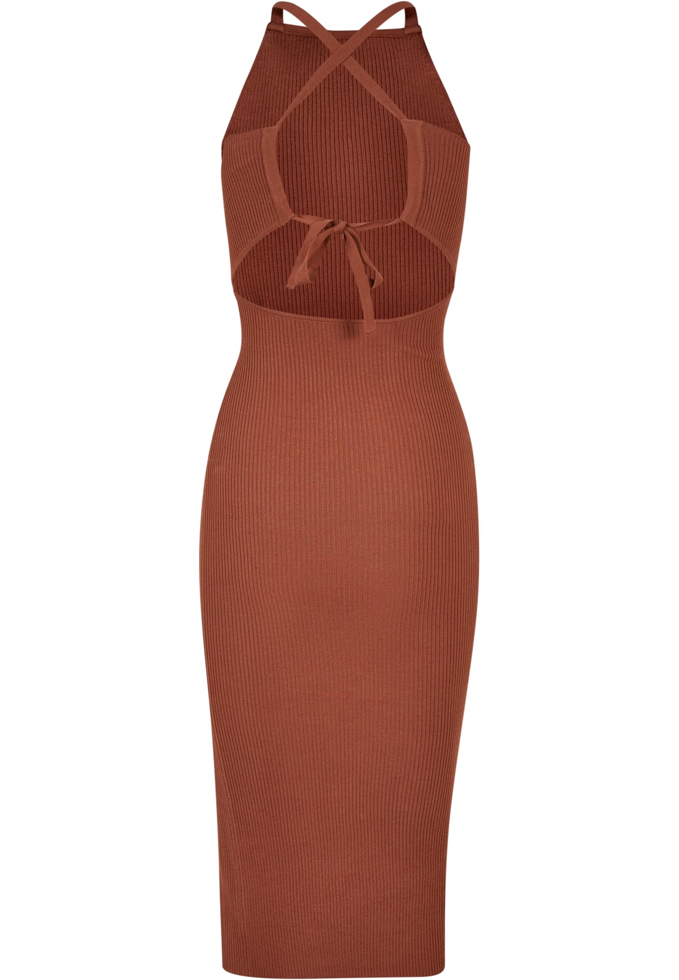 Urban Classics Knit dress in Red
