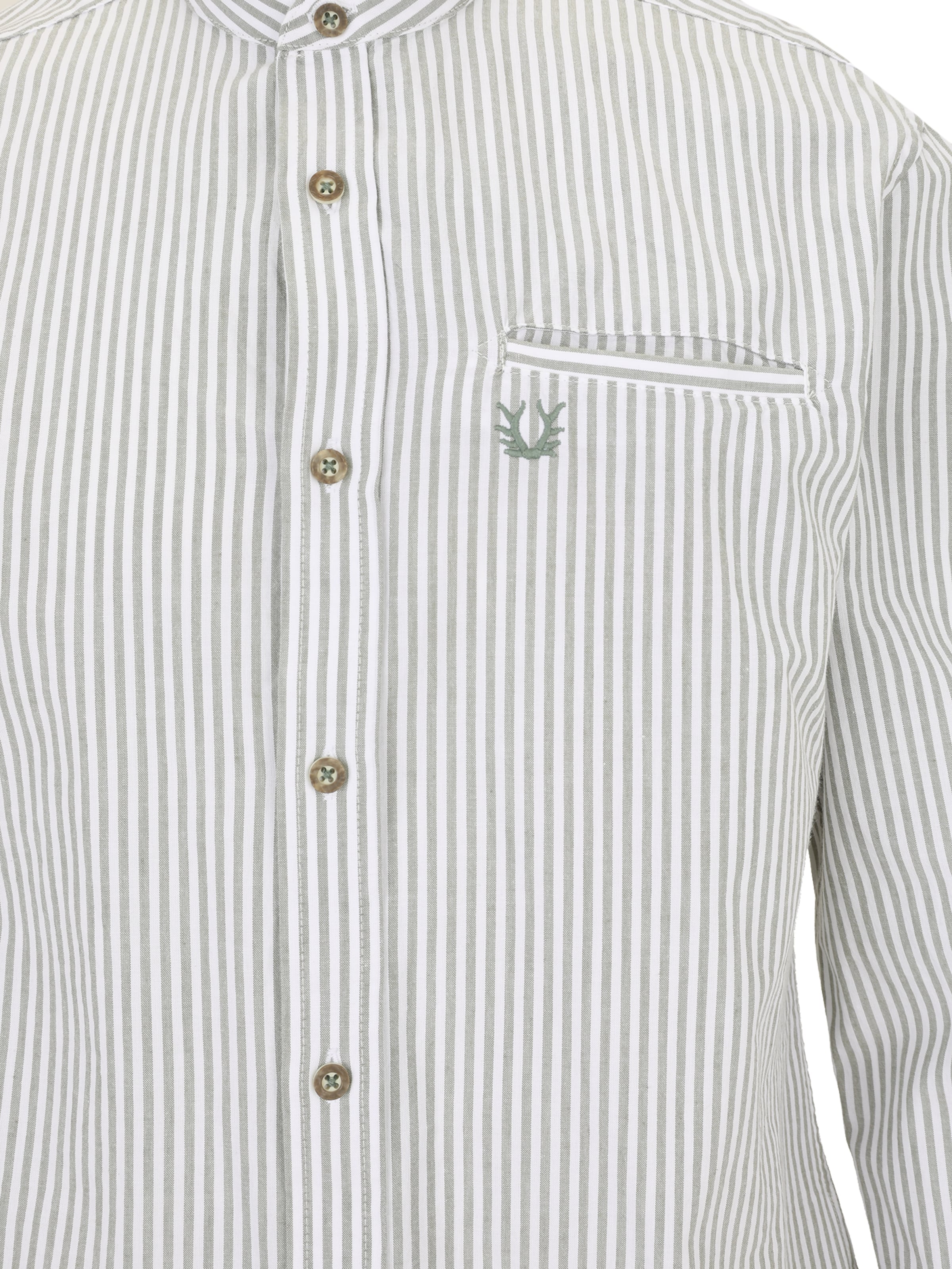 žalia Krüger Buam Priglundantis modelis Marškiniai 'Corvin'