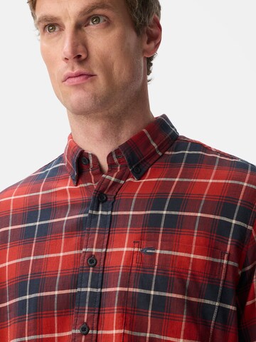 CAMEL ACTIVE - Regular Fit Camisa em vermelho