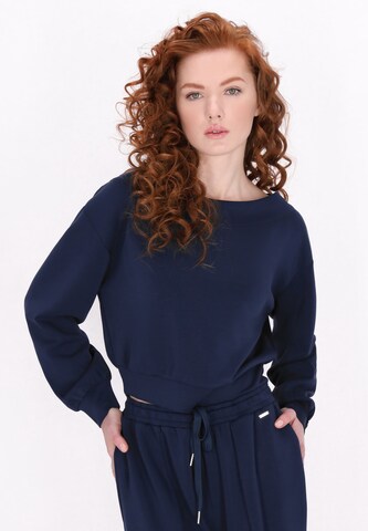 DreiMaster Klassik Свитшот 'Classic Look' в Синий: спереди