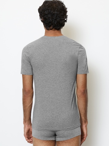 Marc O'Polo V-Shirt ' Essentials ' in Grau