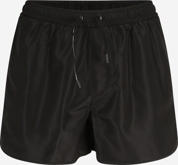 Karl Lagerfeld Board Shorts in Black: front