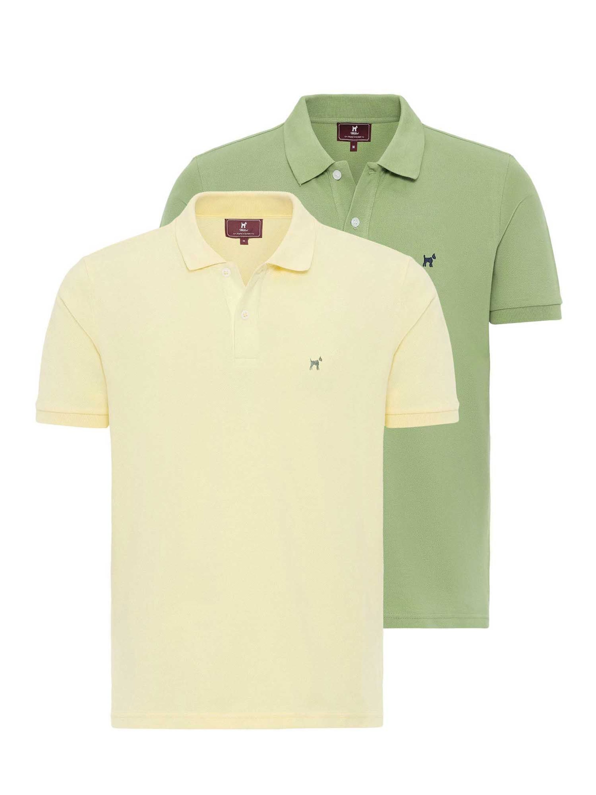 T-Shirt Williot en jaune : devant