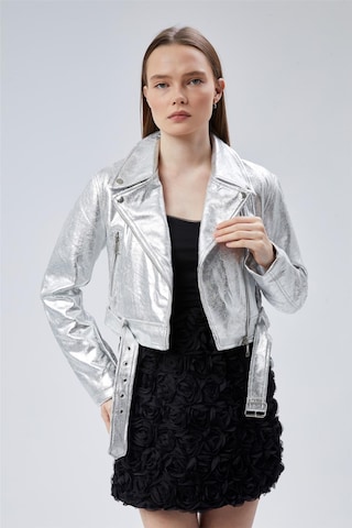 HOME STORE Jacke in Silber: Vorderseite