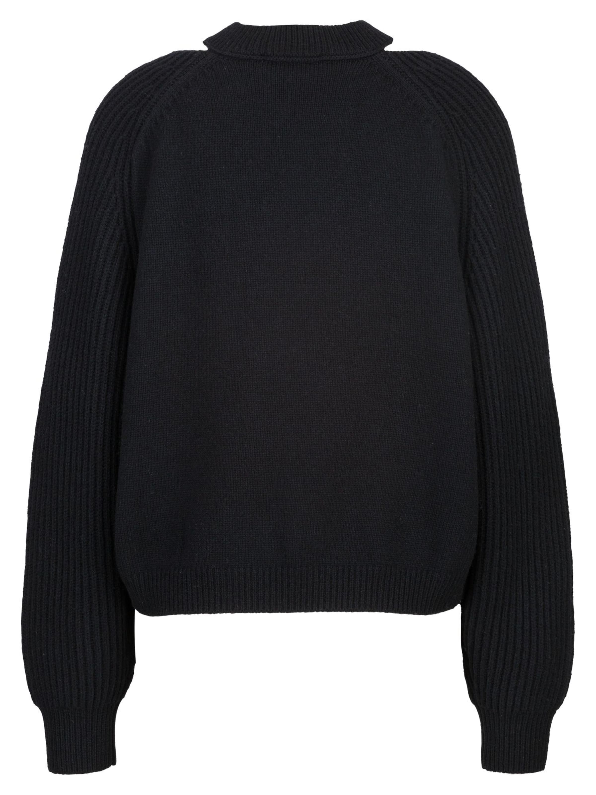 Pull-over 'Florentina' 19V69 ITALIA en noir