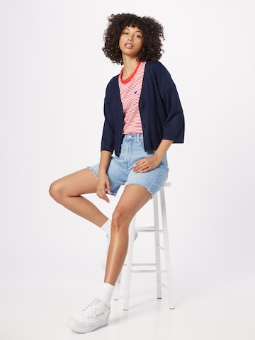 Fransa Knit Cardigan 'BLUME CAR' in Blue