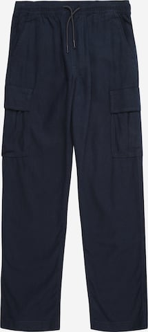 Jack & Jones Junior Wide leg Broek 'BILL NATE' in Blauw: voorkant