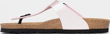 Bayton T-Bar Sandals 'Mercure' in Pink