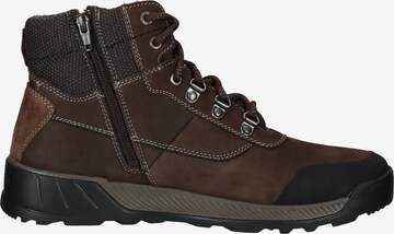 JOSEF SEIBEL Lace-Up Boots in Brown